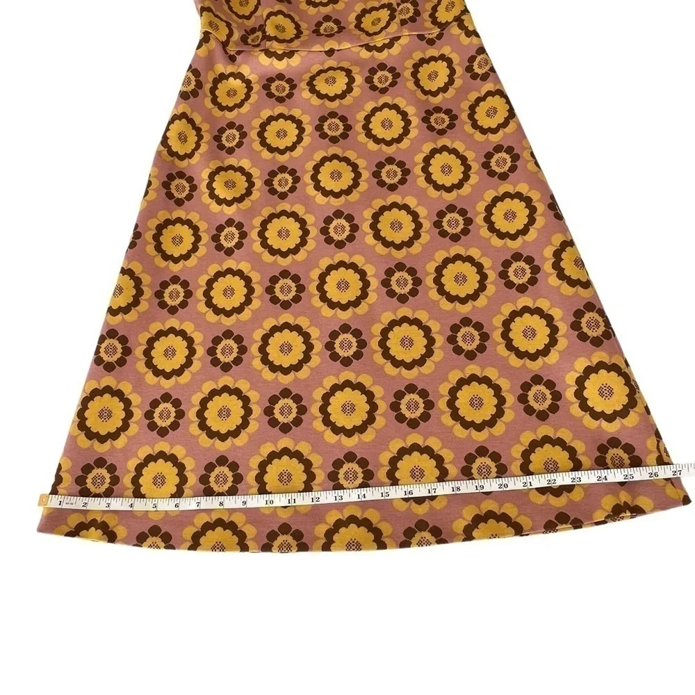 KATE SPADE Geo Floral Jacquard Midi Dress Size 10